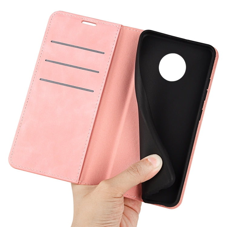 For Nokia G300 Retro-skin Magnetic Suction Leather Phone Case
