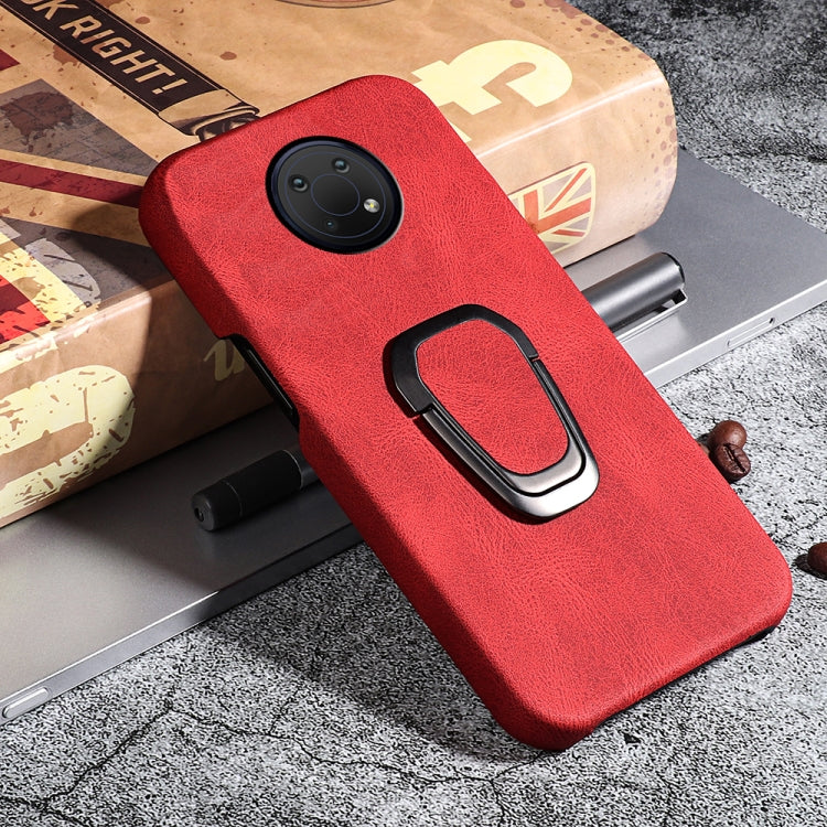 For Nokia G10 Ring Holder PU Phone Case