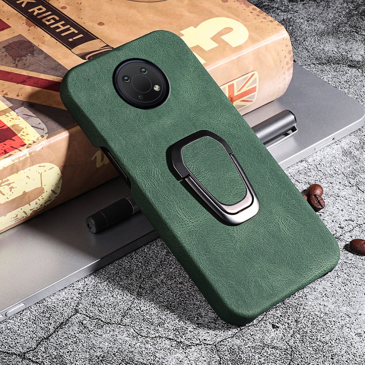 For Nokia G10 Ring Holder PU Phone Case