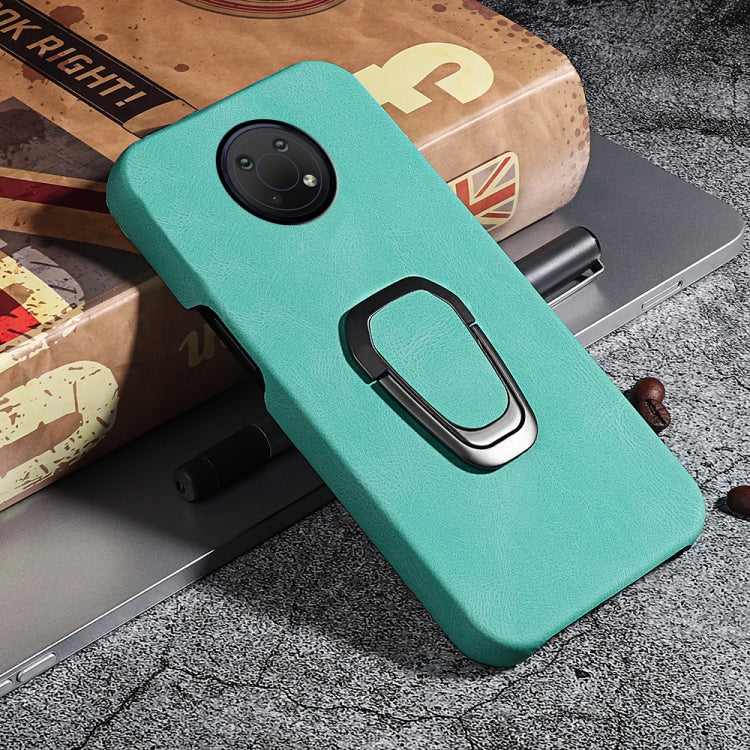 For Nokia G10 Ring Holder PU Phone Case