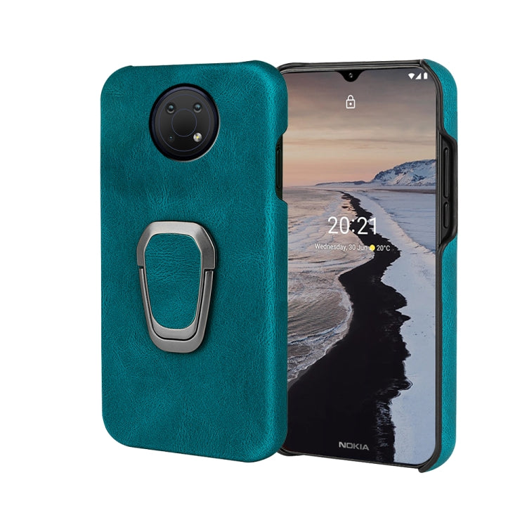 For Nokia G10 Ring Holder PU Phone Case