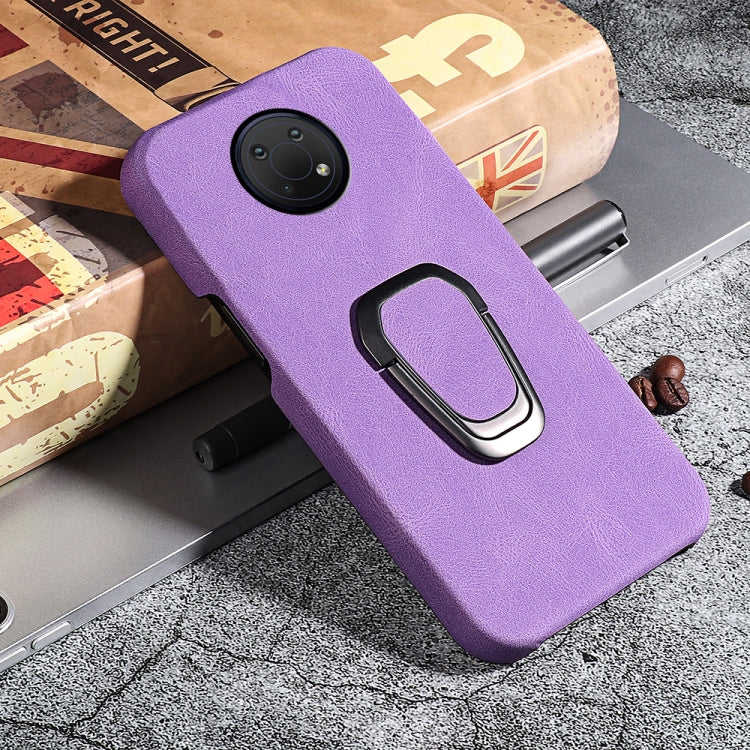 For Nokia G10 Ring Holder PU Phone Case