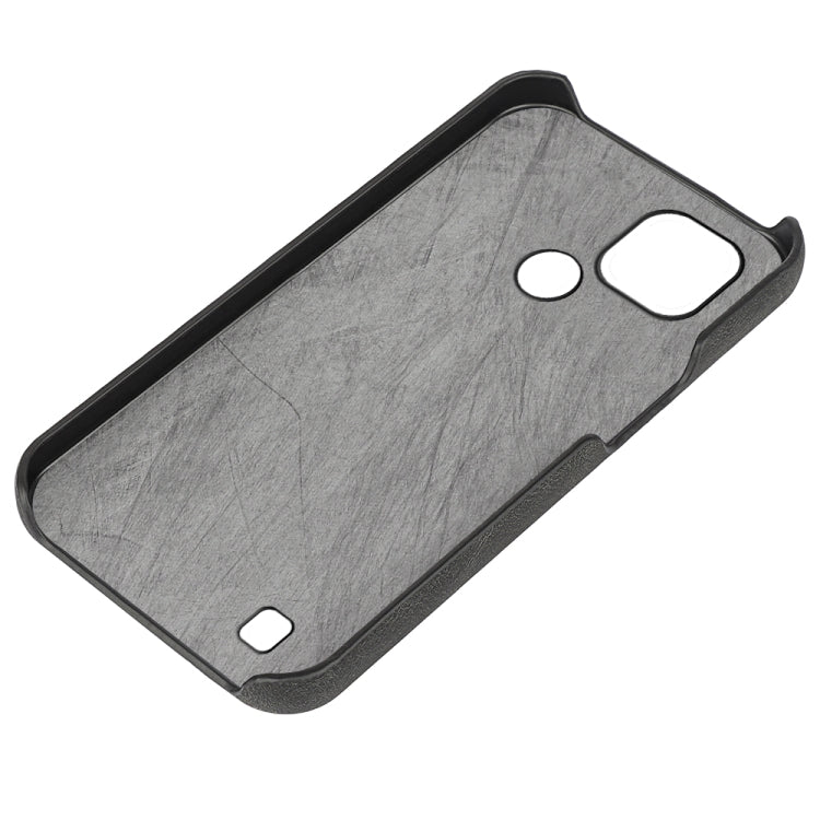 Ring Holder PU Phone Case For OPPO Realme C21