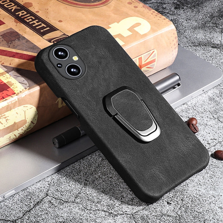 For OnePlus Nord N20 5G Ring Holder PU Phone Case