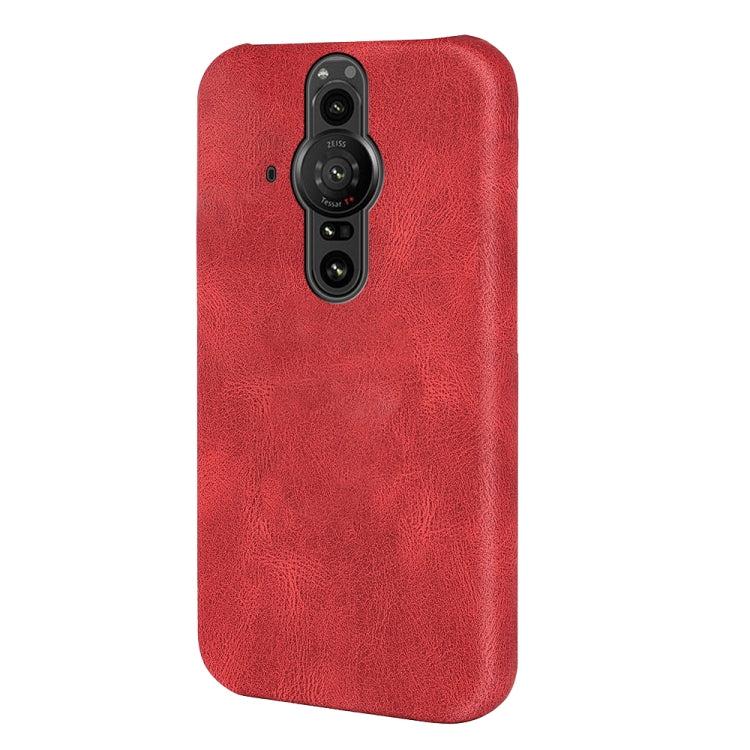 For Sony Xperia Pro-I Ring Holder PU Phone Case