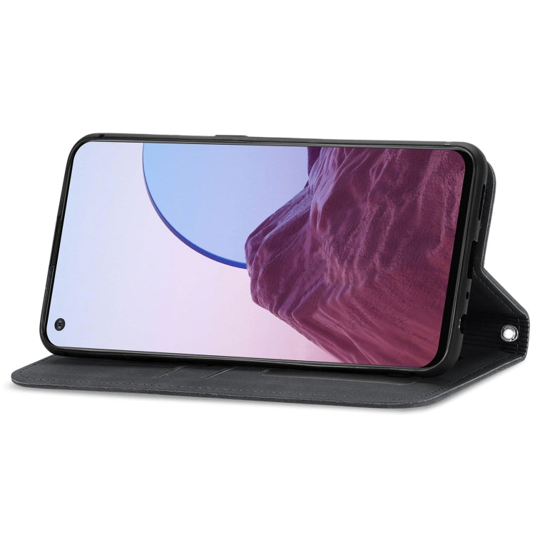 For OnePlus Nord N20 5G Retro Skin Feel Magnetic Leather Case