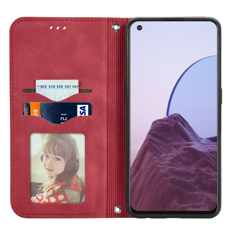 For OnePlus Nord N20 5G Retro Skin Feel Magnetic Leather Case