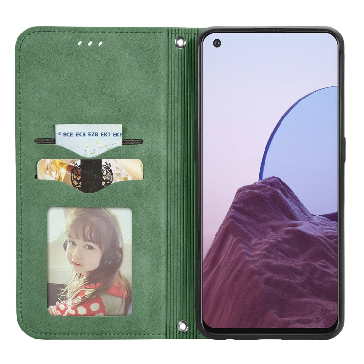 For OnePlus Nord N20 5G Retro Skin Feel Magnetic Leather Case