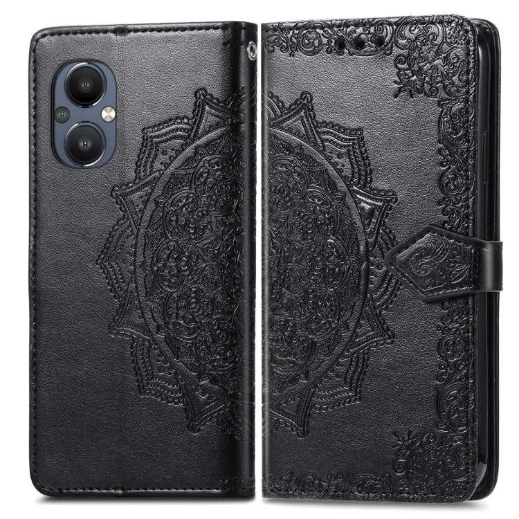 For OnePlus Nord N20 5G Mandala Flower Embossed Leather Case