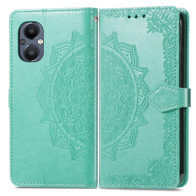 For OnePlus Nord N20 5G Mandala Flower Embossed Leather Case