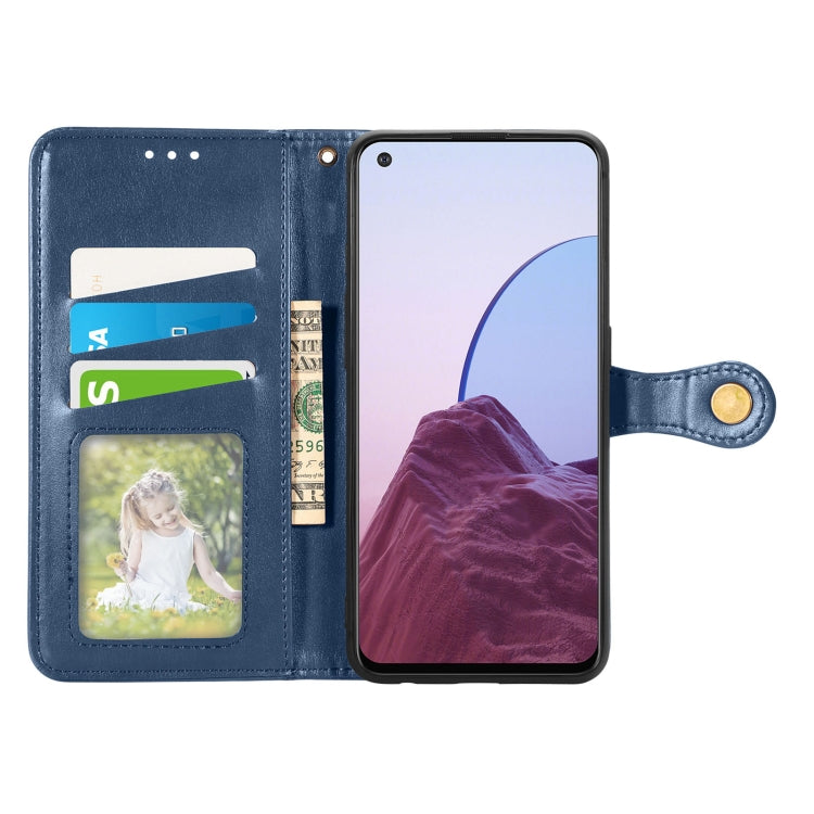 For OnePlus Nord N20 5G Solid Color Leather Buckle Phone Case