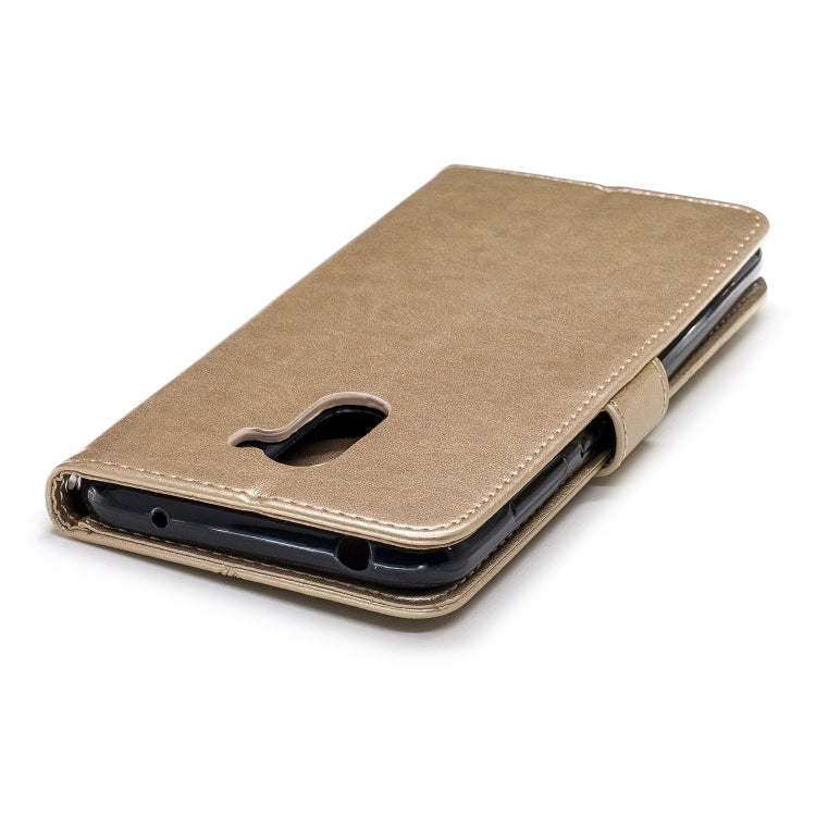 For Xiaomi POCO F1 Diamond Encrusted Butterflies Love Flowers Pattern Horizontal Flip Leather Case with Holder & Card Slots & Wallet & Lanyard