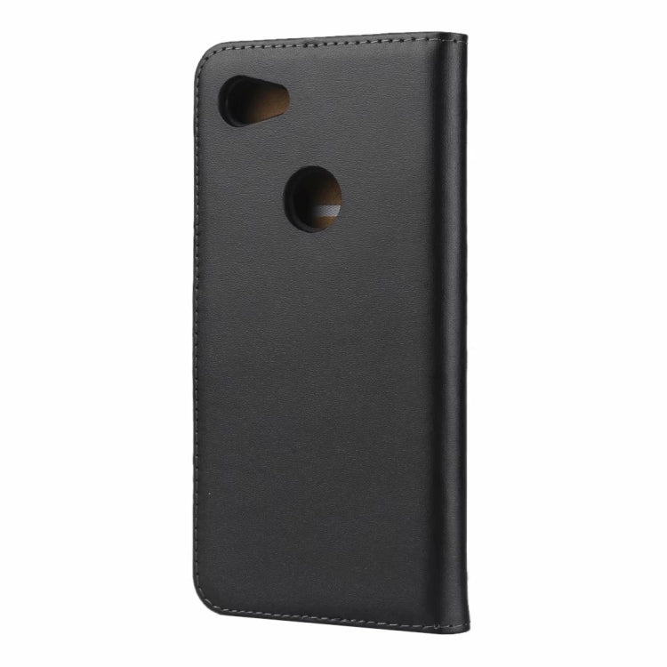 Horizontal Flip Leather Case for for Google Pixel 3A XL , with Magnetic Buckle & Holder & Card Slots & Wallet(Black)
