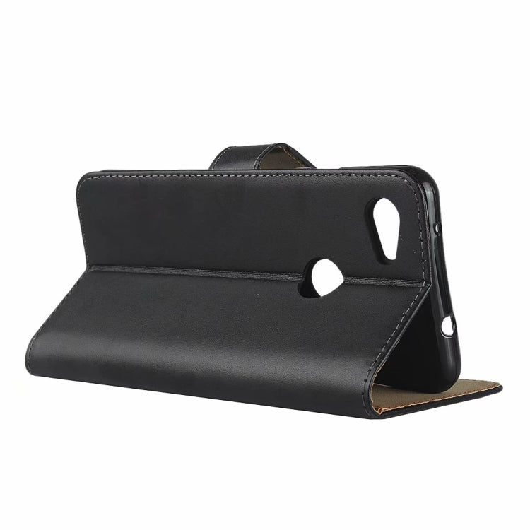 Horizontal Flip Leather Case for for Google Pixel 3A XL , with Magnetic Buckle & Holder & Card Slots & Wallet(Black)