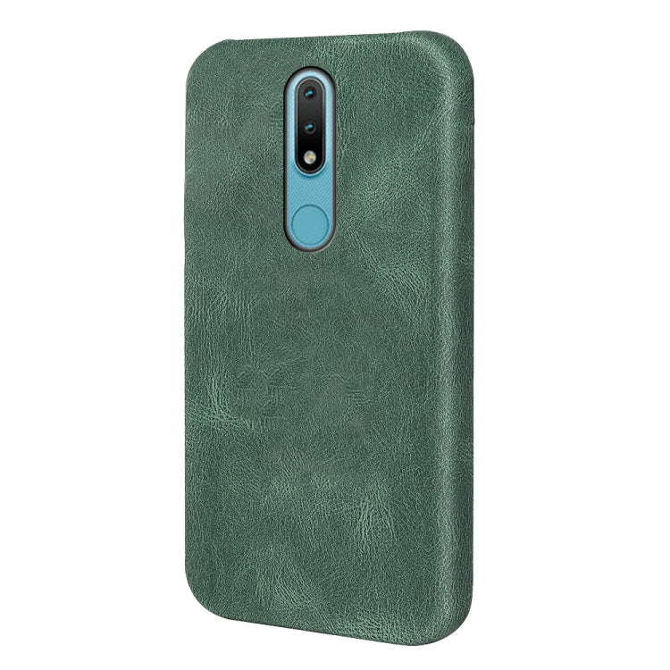 For Nokia 2.4 Ring Holder PU Phone Case