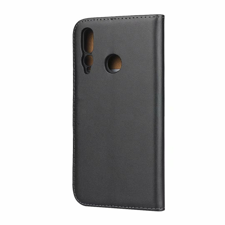 Horizontal Flip Leather Case for Huawei P Smart (2019) / Nova 3 Lite / Honor 10 Lite, with Magnetic Buckle & Holder & Card Slots & Wallet(Black)