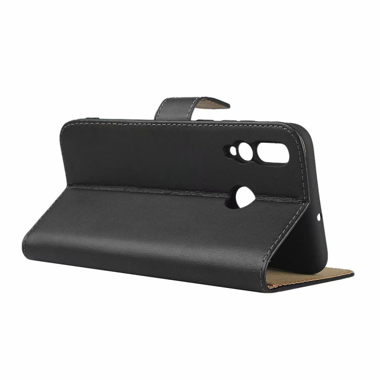 Horizontal Flip Leather Case for Huawei P Smart (2019) / Nova 3 Lite / Honor 10 Lite, with Magnetic Buckle & Holder & Card Slots & Wallet(Black)