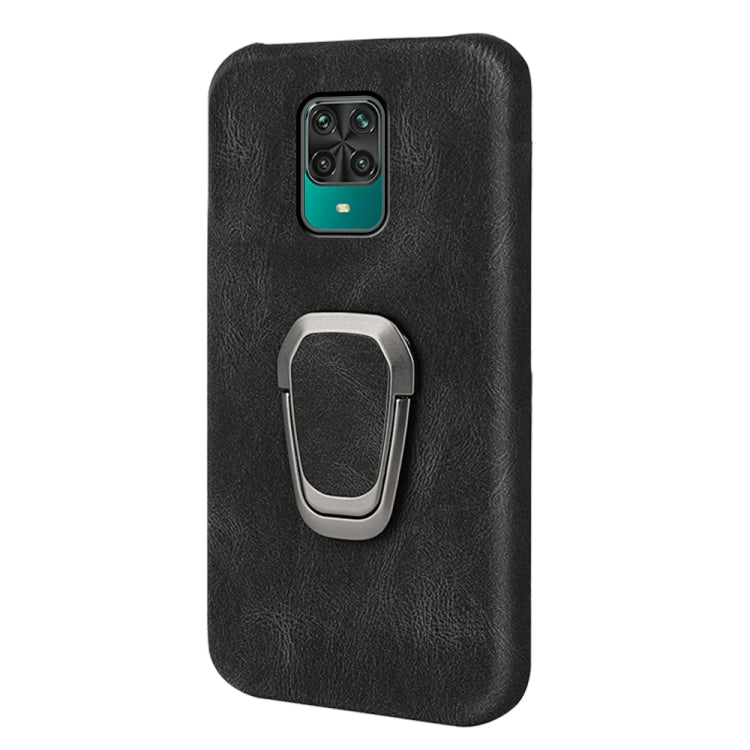 Ring Holder PU Phone Case For Xiaomi Redmi Note 9 Pro / Note 9S / Note 9 Pro Max / Poco M2 Pro