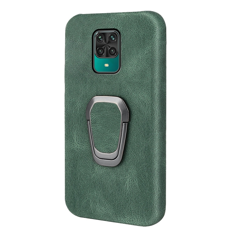 Ring Holder PU Phone Case For Xiaomi Redmi Note 9 Pro / Note 9S / Note 9 Pro Max / Poco M2 Pro