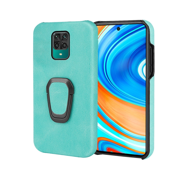 Ring Holder PU Phone Case For Xiaomi Redmi Note 9 Pro / Note 9S / Note 9 Pro Max / Poco M2 Pro