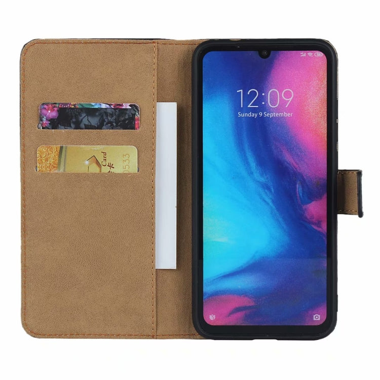Horizontal Flip Leather Case for Xiaomi Redmi Note 7, with Magnetic Buckle & Holder & Card Slots & Wallet(Black)