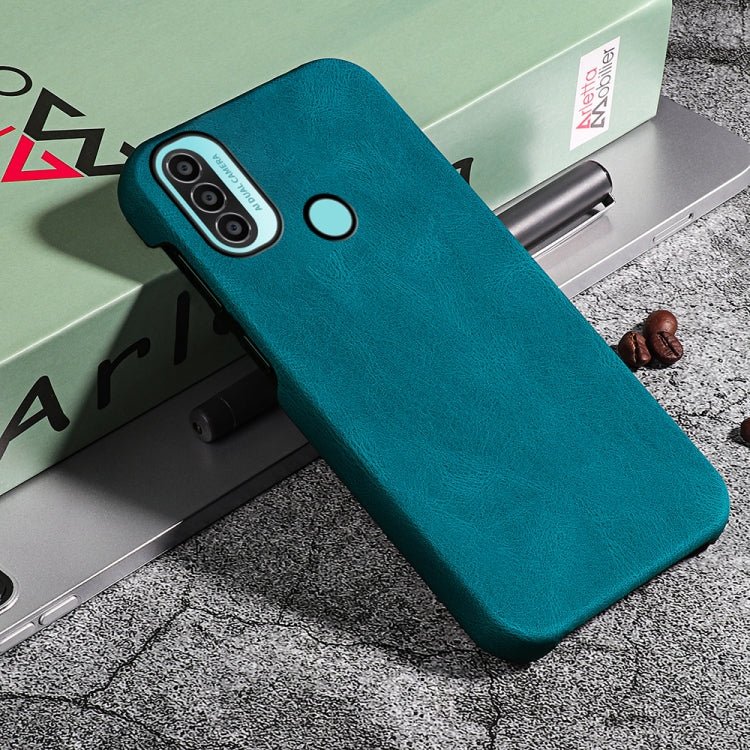 For Motorola Moto E20 / E30 / E40 Ring Holder PU Phone Case