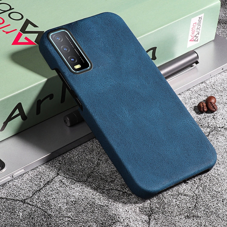 Ring Holder PU Phone Case For vivo Y12S 2021 / Y20 India / Y11S / Y20i / Y20S / Y30