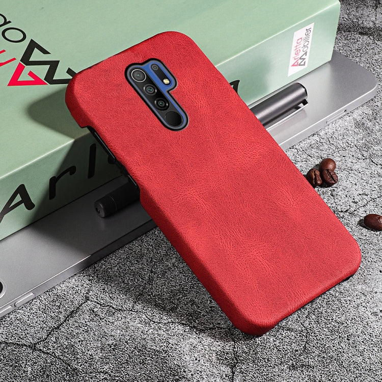 Ring Holder PU Phone Case For Xiaomi Redmi 9 / Redmi 9 Prime / Poco M2