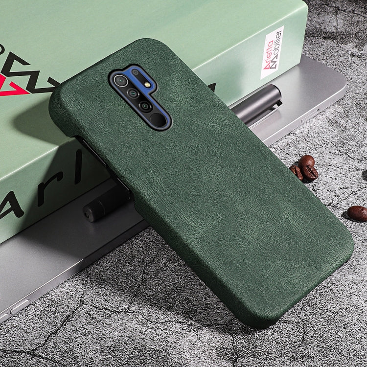 Ring Holder PU Phone Case For Xiaomi Redmi 9 / Redmi 9 Prime / Poco M2