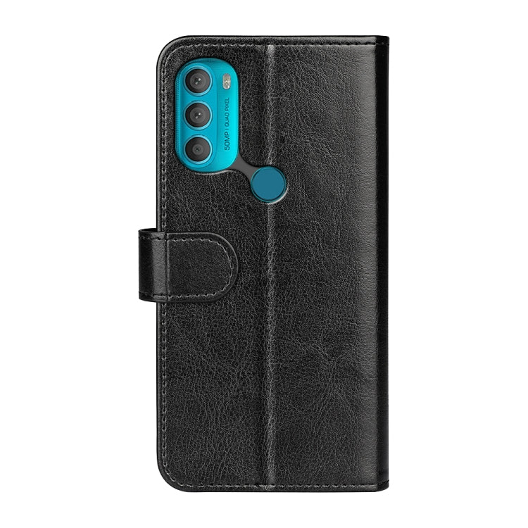 For Motorola Moto G71 5G R64 Texture Single Leather Phone Case