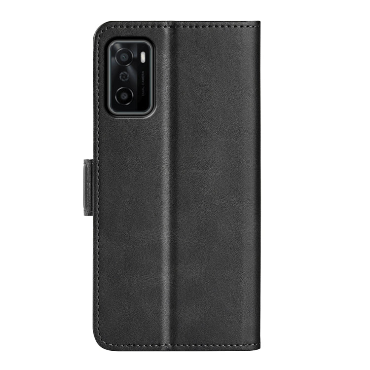 For OPPO A55S 5G Dual-side Magnetic Flip Leather Case