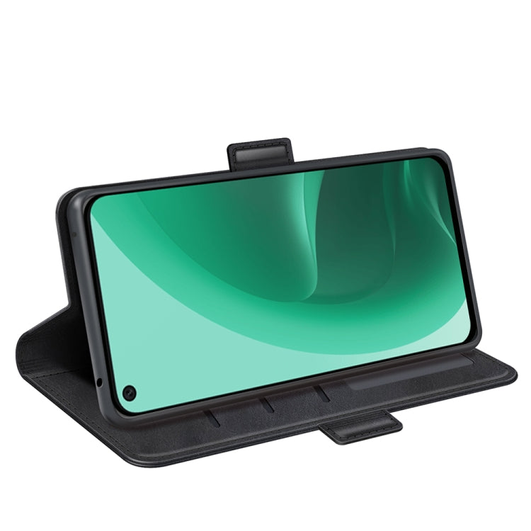 For OPPO A55S 5G Dual-side Magnetic Flip Leather Case