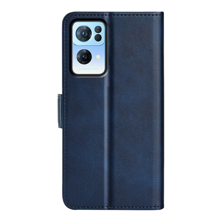 For OPPO Reno7 Pro 5G Dual-side Magnetic Flip Leather Case