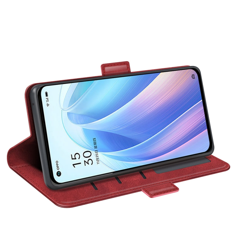 For OPPO Reno7 Pro 5G Dual-side Magnetic Flip Leather Case