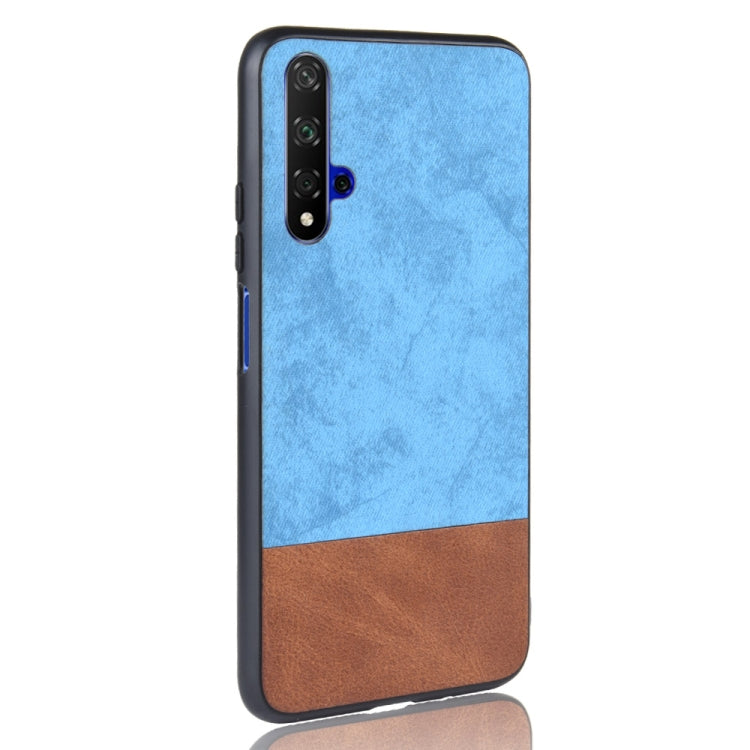 Shockproof Color Matching Denim PC + PU + TPU Protective Case For Huawei Honor 20