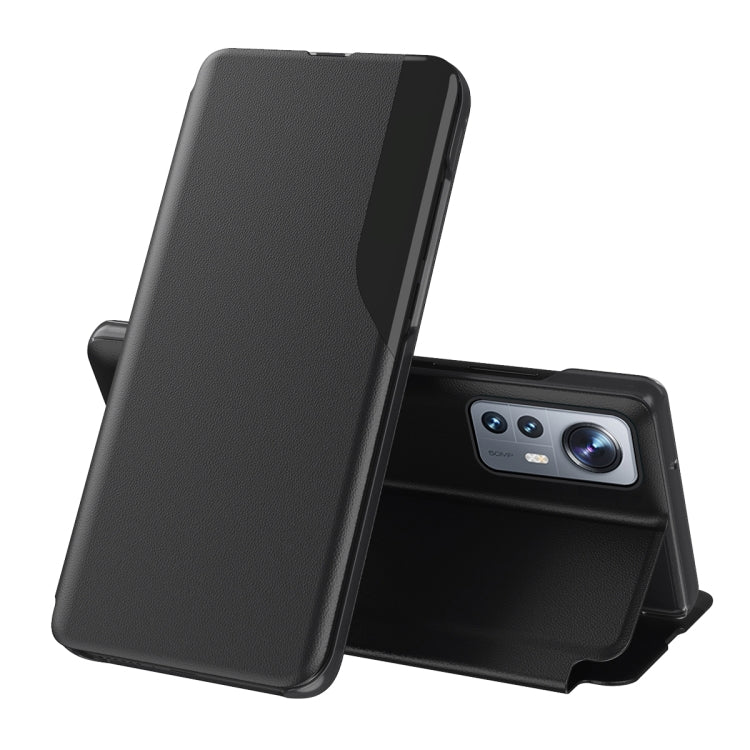 For Xiaomi 12 Pro Attraction Flip Holder Leather Phone Case