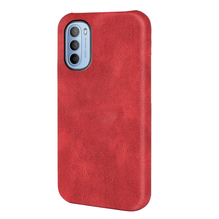 For Motorola Moto G71 5G Ring Holder PU Phone Case