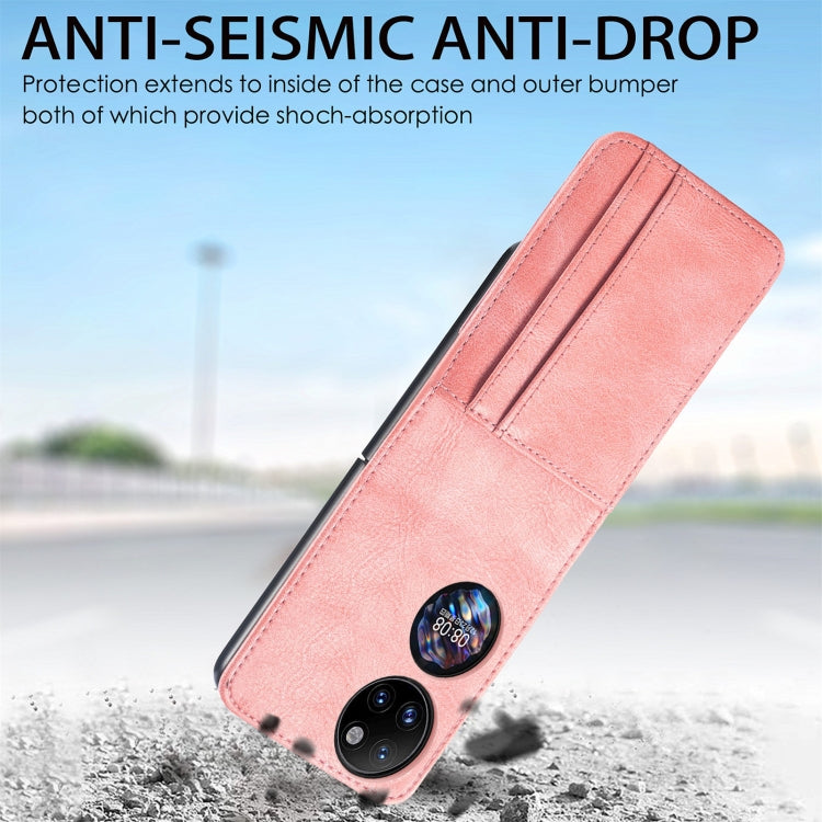 For Huawei P50 Pocket Wallet Card Folding Phone Case