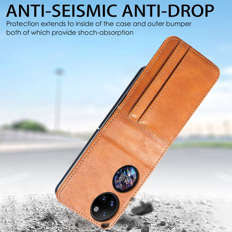 For Huawei P50 Pocket Wallet Card Folding Phone Case