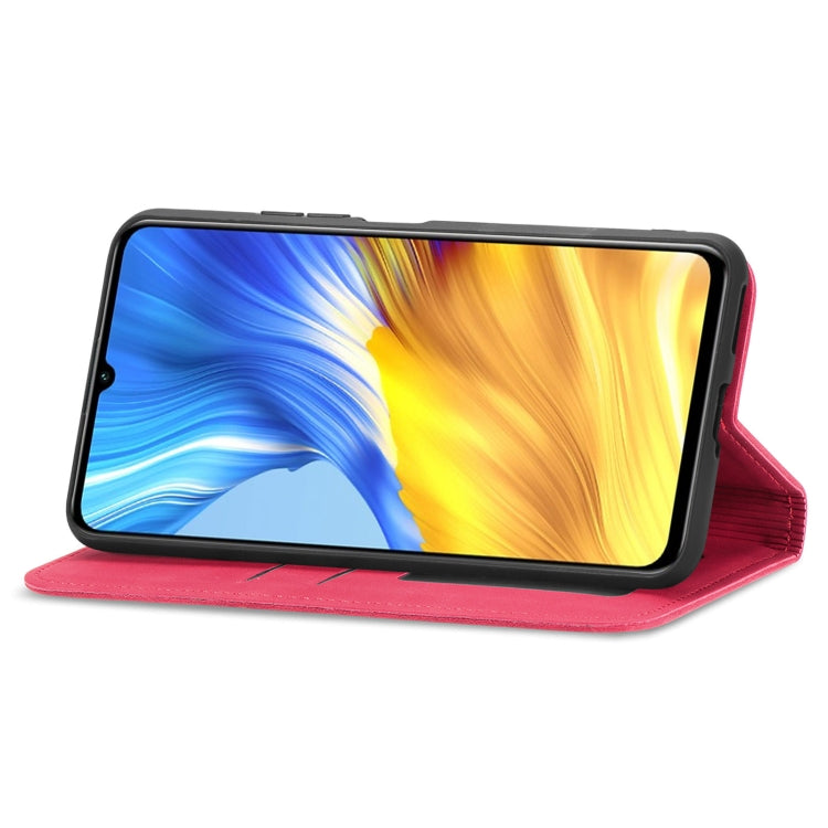 For Honor X10 Max 5G Retro Skin Feel Magnetic Horizontal Flip Leather Phone Case