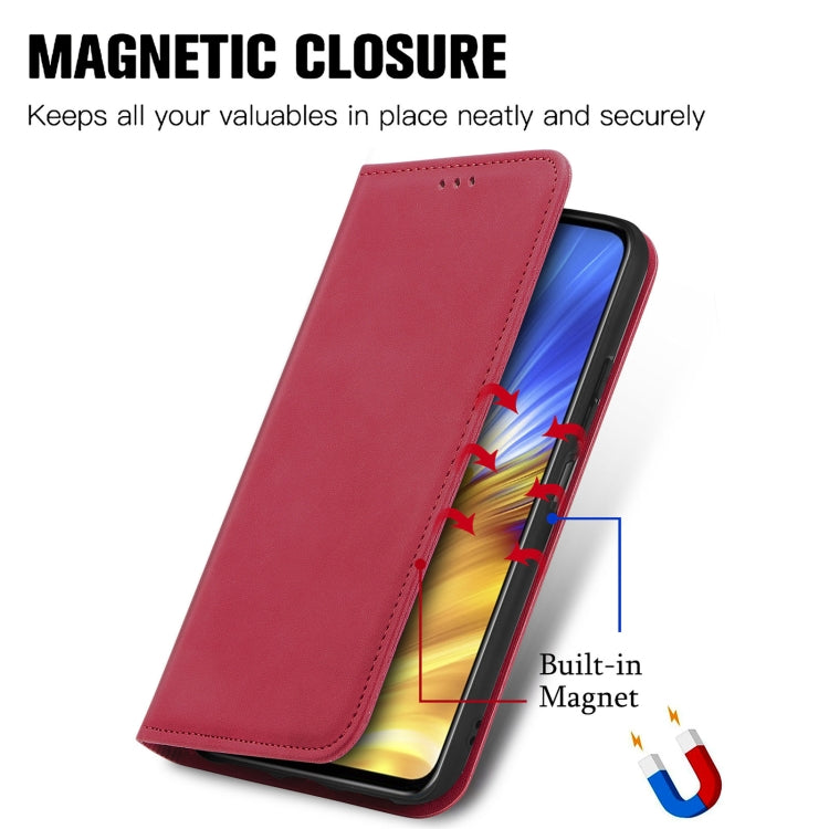 For Honor X10 Max 5G Retro Skin Feel Magnetic Horizontal Flip Leather Phone Case