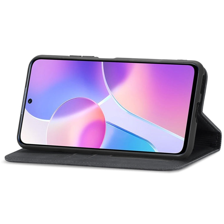 For Honor X30i Retro Skin Feel Magnetic Horizontal Flip Leather Phone Case