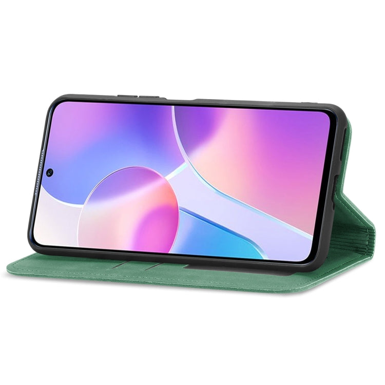 For Honor X30i Retro Skin Feel Magnetic Horizontal Flip Leather Phone Case