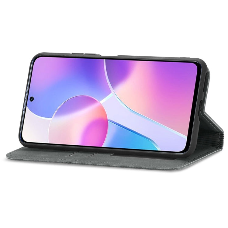 For Honor X30i Retro Skin Feel Magnetic Horizontal Flip Leather Phone Case