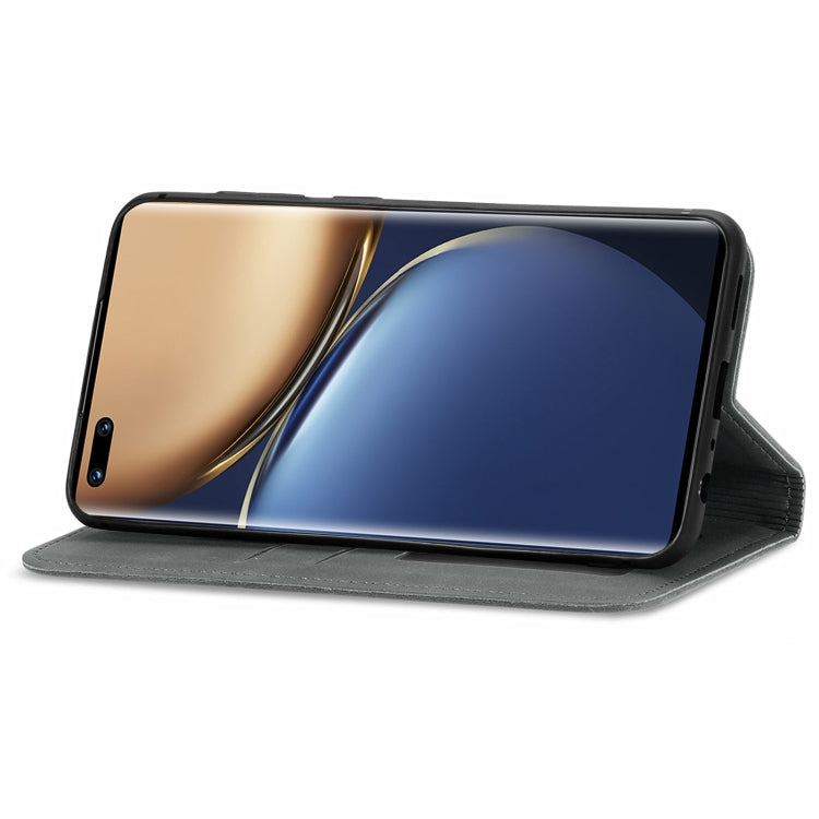 For Honor Magic3 Pro Retro Skin Feel Magnetic Horizontal Flip Leather Phone Case