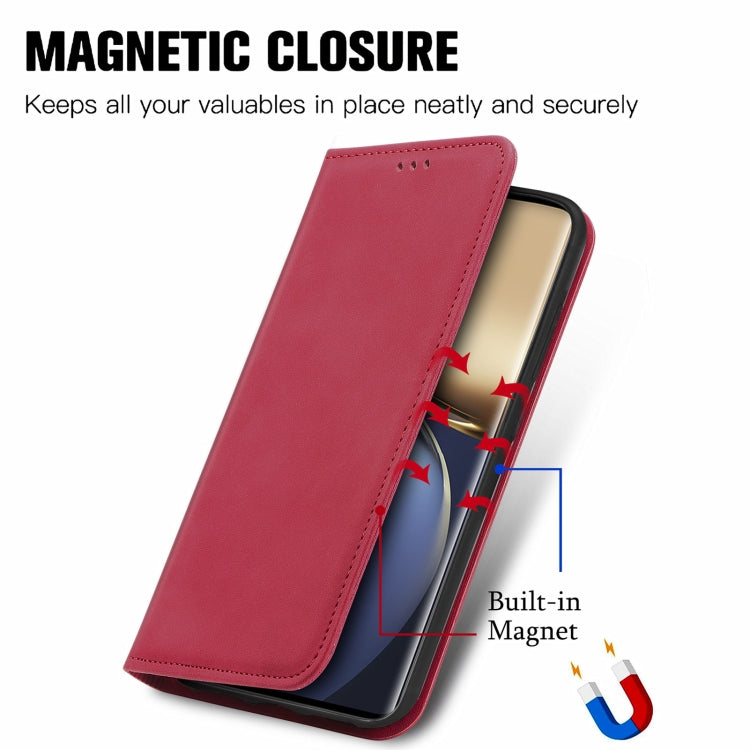 For Honor Magic3 Pro Retro Skin Feel Magnetic Horizontal Flip Leather Phone Case