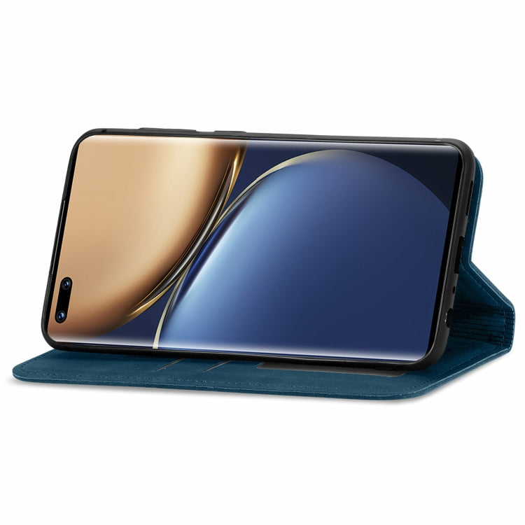 For Honor Magic3 Retro Skin Feel Magnetic Horizontal Flip Leather Phone Case