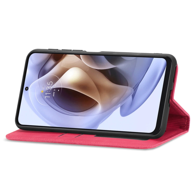 For Motorola Moto G31 Retro Skin Feel Magnetic Horizontal Flip Leather Phone Case