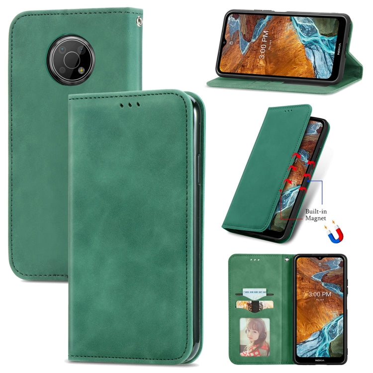 For Nokia G300 Retro Skin Feel Magnetic Horizontal Flip Leather Phone Case