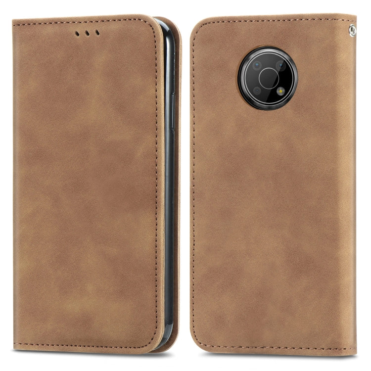 For Nokia G300 Retro Skin Feel Magnetic Horizontal Flip Leather Phone Case